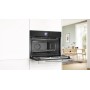 Bosch Serie 8 CSG7361B1 forno a vapore Media Nero Touch