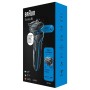 Braun 51-B1000s Rasoio Nero, Blu