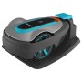 Mhroboter smart SILENO city 600m Set (grau/trkis, Li-Ionen Akku 2,1Ah, mit smart Gateway, LONA-Technologie) (19603-60)