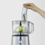 Severin KM 3892 robot da cucina 1200 W 1,5 L Nero, Acciaio inox, Trasparente