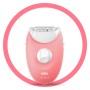 Braun Silk-épil 3 SES 3-176 20 pinzette Rosa, Bianco