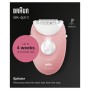 Braun Silk-épil 3 SES 3-176 20 pinzette Rosa, Bianco