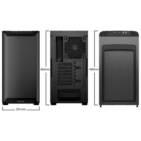 be quiet! PURE BASE 501 Airflow Window Black Midi Tower Nero (BGW74)