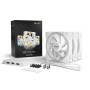 be quiet! Light Wings White | 120mm PWM Triple Pack Case per computer Ventilatore 12 cm Bianco 3 pz (BL100)
