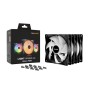 be quiet! LIGHT WINGS LX 120mm PWM 3-Pack Black Case per computer Ventilatore 12 cm Nero 3 pz (BL121)