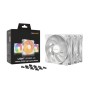 be quiet! LIGHT WINGS LX 120mm PWM High Speed 3-Pack White Case per computer Ventilatore 12 cm Bianco 3 pz (BL125)