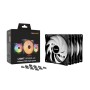 be quiet! LIGHT WINGS LX 120mm PWM High Speed 3-Pack Black Case per computer Ventilatore 12 cm Nero 3 pz (BL124)