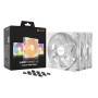 be quiet! LIGHT WINGS LX 140mm PWM 3-Pack White Case per computer Ventilatore 14 cm Bianco 3 pz (BL128)