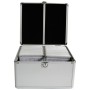 CD/DVD-Koffer 300-fach (silber, Retail) (BOX76)