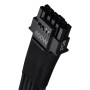 12VHPWR PCIe Adapter Kabel SST-PP14-PCIE (schwarz, 0,55 Meter)