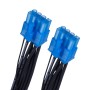 12VHPWR PCIe Adapter Kabel SST-PP14-PCIE (schwarz, 0,55 Meter)