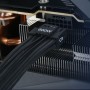 12VHPWR PCIe Adapter Kabel SST-PP14-PCIE (schwarz, 0,55 Meter)