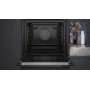 Siemens HR776G1B1 forno 71 L 3600 W Nero, Acciaio inox