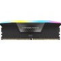 DIMM 128 GB DDR5-5600 (4x 32 GB) Quad-Kit (schwarz, CMH128GX5M4B5600C40, Vengeance RGB, INTEL XMP)