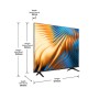 Hisense 75″ A6BG 190,5 cm (75") 4K Ultra HD Smart TV Wi-Fi Nero (75A6BG)