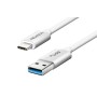 ADATA USB-C - USB 3.0, 1m cavo USB USB 3.2 Gen 1 (3.1 Gen 1) USB C USB A Bianco (ACA3AL-100CM-CSV)