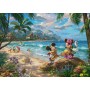 Thomas Kinkade Studios: Disney Dreams Collection - Minnie & Mickey in Hawaii (1000 Teile) (57528)