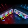 SWAFAN EX12 RGB PC Cooling Fan White TT Premium Edition (wei, 3er Pack, inkl. Controller) (CL-F161-PL12SW-A)