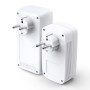 TP-Link TL-WPA1300P KIT 1300 Mbit/s Collegamento ethernet LAN Wi-Fi Bianco 2 pz (TL-WPA1300P KIT(DE))