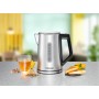 Wasserkocher Sunny WK 3000 (edelstahl/schwarz, 3.000 Watt, 1,7 Liter)