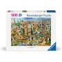 Puzzle Sehenswrdigkeiten weltweit (1000 Teile) (12000332)