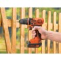 Akku-Bohrschrauber BDCDD18N, 18Volt (orange/schwarz, ohne Akku und Ladegert) (BDCDD18N-XJ)