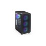 ARX 500 ARGB (schwarz, Seitenteil aus Tempered Glass) (EY2A011)