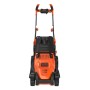 Rasenmher BEMW461BH-QS, 34cm (orange/schwarz, 1.400 Watt)
