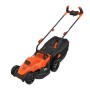 Rasenmher BEMW461BH-QS, 34cm (orange/schwarz, 1.400 Watt)
