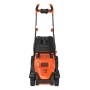 Rasenmher BEMW461BH-QS, 34cm (orange/schwarz, 1.400 Watt)