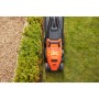 Rasenmher BEMW461BH-QS, 34cm (orange/schwarz, 1.400 Watt)