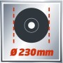 Winkelschleifer TE-AG 230 (rot/schwarz, 2.350 Watt) (4430870)