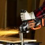 Akku-Winkelschleifer BCG720N, 18Volt (schwarz/orange, ohne Akku und Ladegert) (BCG720N-XJ)