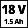 Akku-Rasentrimmer GC-CT 18/24 Li P (rot/schwarz, Li-Ionen Akku 1,5Ah) (3411102)