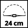 Akku-Rasentrimmer GC-CT 18/24 Li P (rot/schwarz, Li-Ionen Akku 1,5Ah) (3411102)