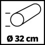 Rasenwalze GC-GR 57 (rot/schwarz) (3415302)