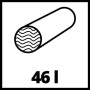 Rasenwalze GC-GR 57 (rot/schwarz) (3415302)