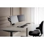 BakkerElkhuizen BE Flexible Dual 88,9 cm (35") Scrivania Nero (BNEBFDB)