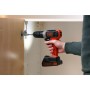 Akku-Bohrschrauber BCD001C1, 18Volt (orange/schwarz, Li-Ionen Akku 1,5Ah)