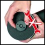 Professional Akku-Winkelschleifer AXXIO 18/125 Q, 18Volt (rot/schwarz, ohne Akku und Ladegert) (4431151)