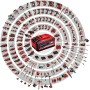 Akku-Bohrschrauber TE-CD 18/40 Li BL, 18Volt (rot/schwarz, 2x Li-Ion-Akku 2,0Ah, im Koffer) (4513995)