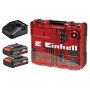 Akku-Schlagbohrschrauber-Set TE-CD 18/40 Li-i +64, 18Volt (rot/schwarz, 2x Li-Ion-Akku 2,0Ah, 64-teiliges Zubehr) (4513992)
