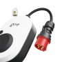 Charger Gemini flex 2.0, 11 kW (16A 3-phasig) (wei/schwarz, mobile Ladestation, 4G/LTE) (CH-05-11-01)