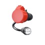 Adapter fr Gemini flex 11 kW, CEE rot Drehstrom 16A  Haushaltssteckdose (schwarz, 30cm) (CH-04-30)