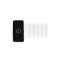 Qi Wireless Charging Pad 15 Watt (wei, fr USB-Desktop-Schnellladestation PCA-D006W (linke Seite)) (PCA-D006WQL)