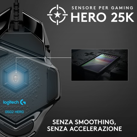 G502 HERO (schwarz) (910-005471)