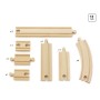 World Kleines Schienensortiment (holz) (33401)