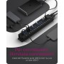 ICY BOX IB-HUB1717-U3 USB 3.2 Gen 1 (3.1 Gen 1) Type-A 5000 Mbit/s Nero (60994)