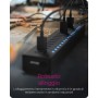 ICY BOX IB-HUB1717-U3 USB 3.2 Gen 1 (3.1 Gen 1) Type-A 5000 Mbit/s Nero (60994)