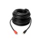 HDMI High Speed Anschlusskabel, mit Ethernet, UHD 4K (schwarz/rot, 10 Meter, mit Signalverstrker) (DB-330118-100-S)
